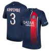 Maglia ufficiale Paris Saint Germain 2023-24 Kimpembe 3 Casa per Uomo